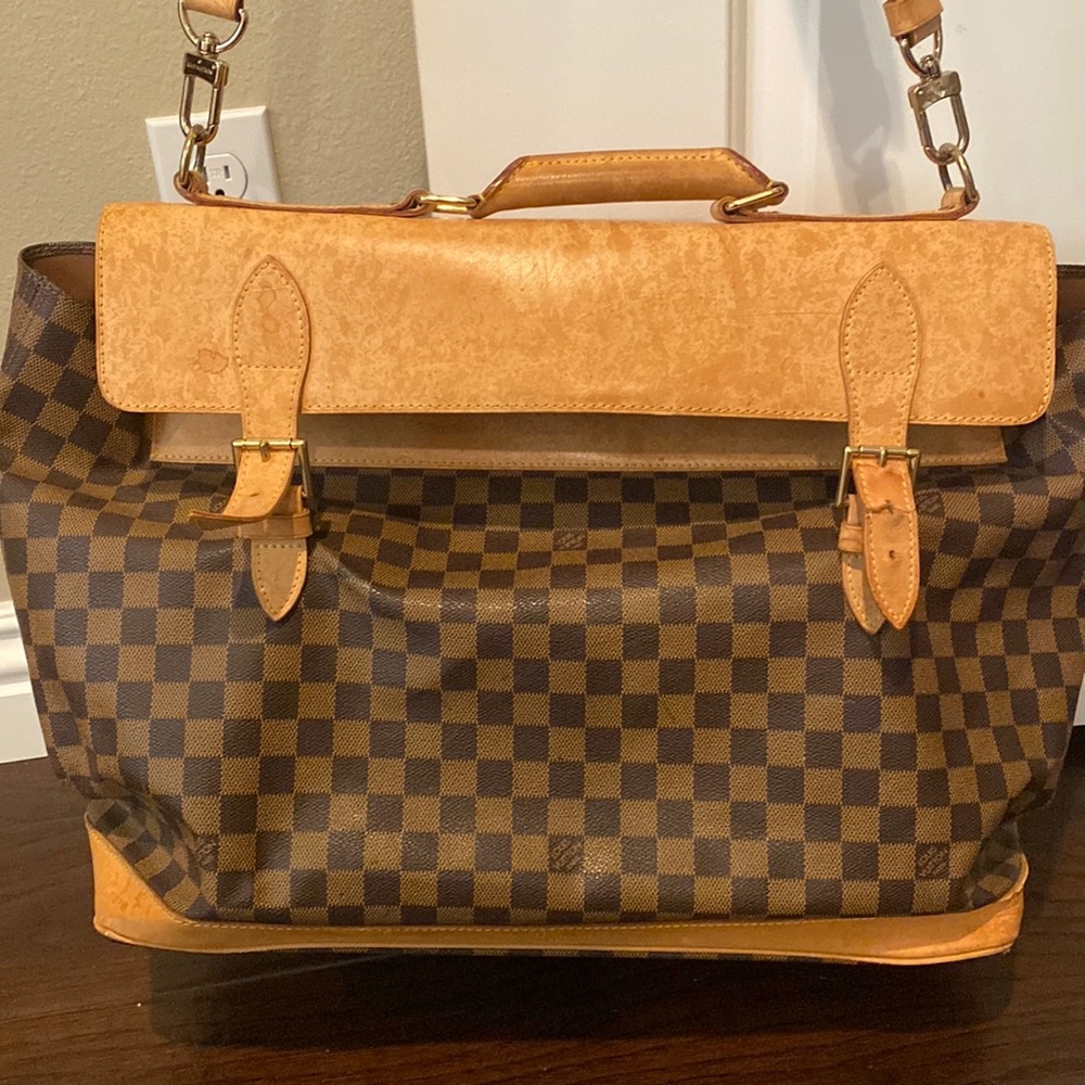 Louis Vuitton West End Damier Weekender Tote- 100% authentic circa 1996-